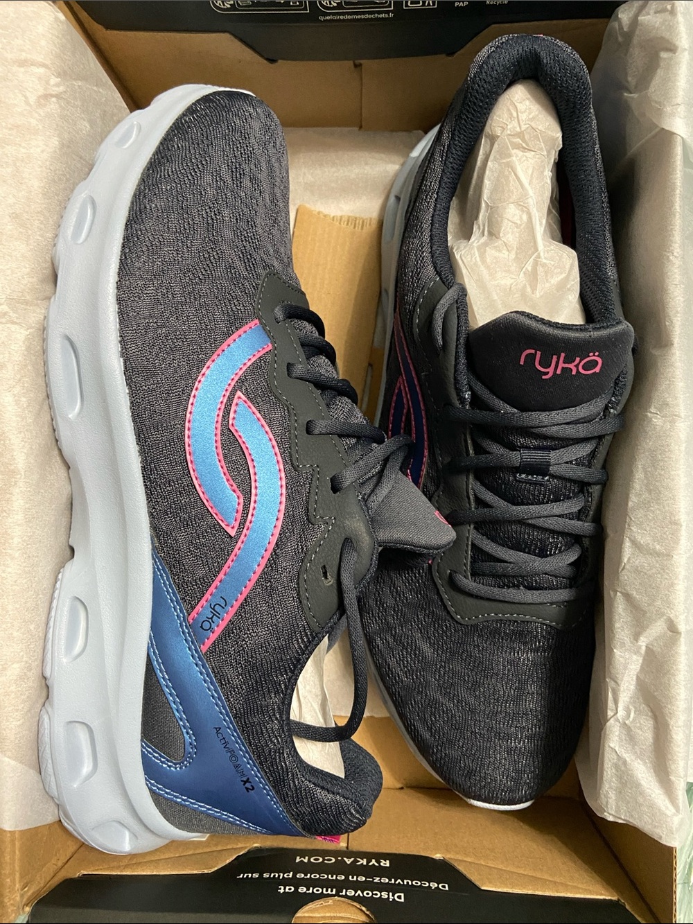 Ryka Activfoam X2 Deep Navy Shoes